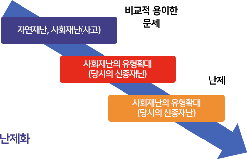 재난 난제화 경로